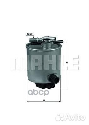 Фильтр топливный nissan Qashqai J10 2.0TD/X-Tra