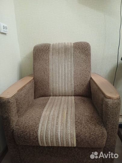 Диван с креслами комплект бу