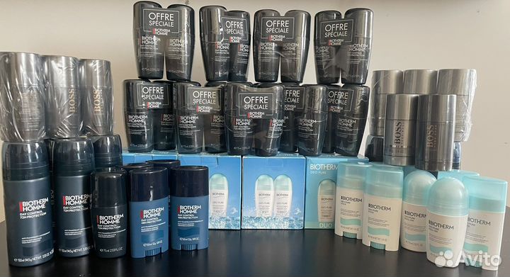 Biotherm дезодоранты 72h,48h, Hugo Boss. Оригинал