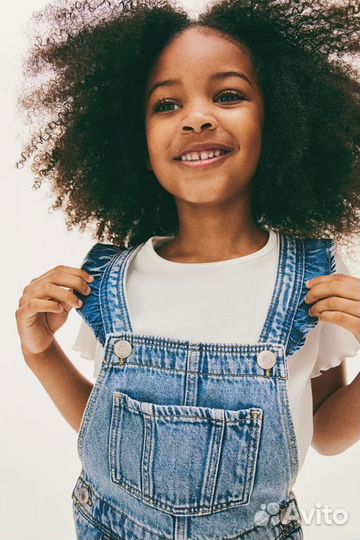 Джинсовый комбинезон для девочки H&M