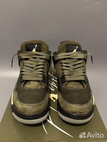 Кроссовки Nike Air Jordan 4 Retro Olive оригинал