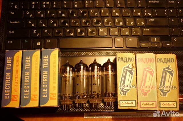 Радиолампы 6П14П новые (10шт.) купить в Москве | Электроника | Авито