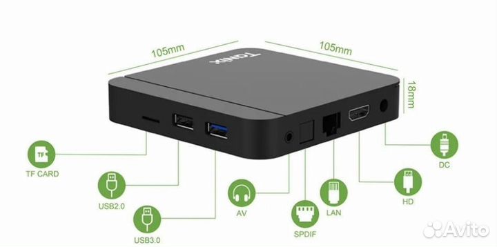 Тв приставка (SMART tv) +2000 каналов