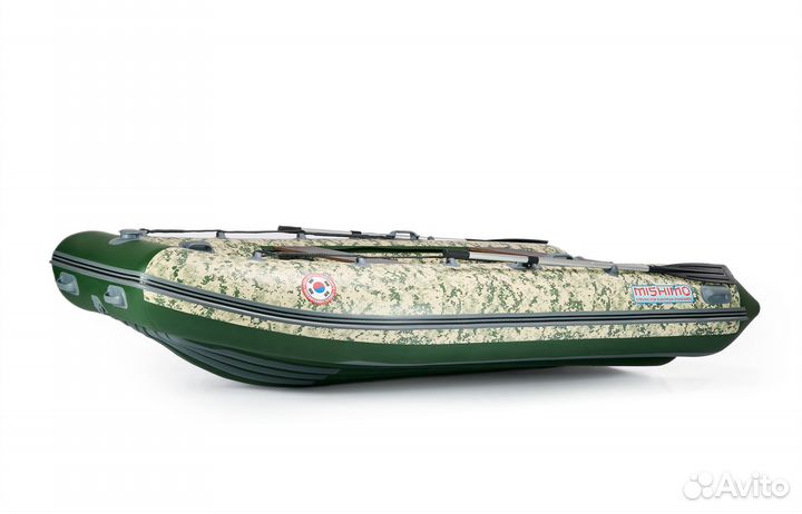 Лодка mishimo rapid 400 PRO Камуфляж пиксель