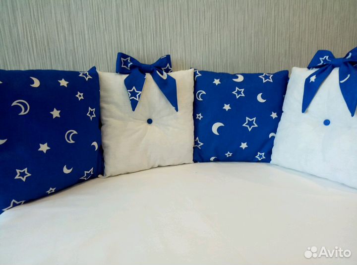 Бортики в кроватку новые