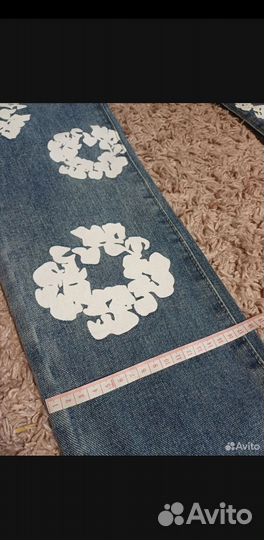 Джинсы levis x denim tears