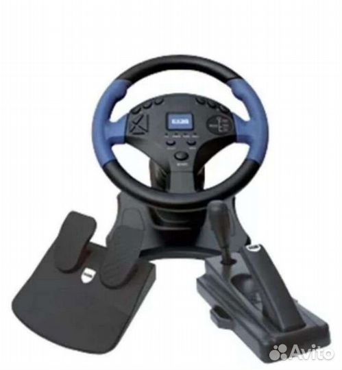 Игровой руль exeq Racing Wheel PS2, PS3, пк