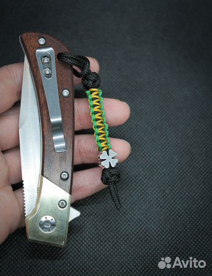 Темляки для ножа из паракорда и микрокорда