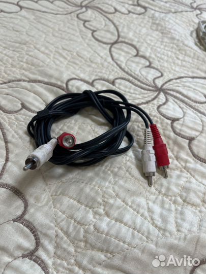 2 RCA 2 RCA av кабель