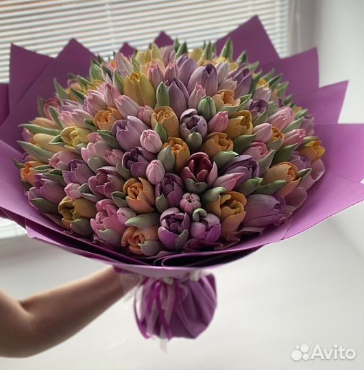 Зефирные тюльпаны