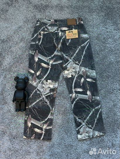 Джинсы Lux Stussy RealTree