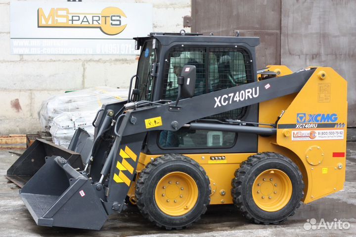 Мини-погрузчик XCMG XC740RU, 2023