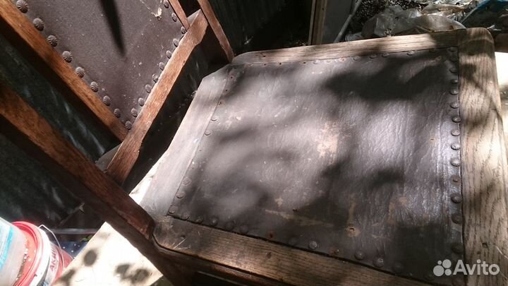 Старинный стул антикварный, дубовый легкий ажурный