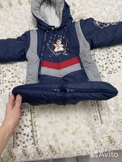 Зимний комбинезон конверт 86