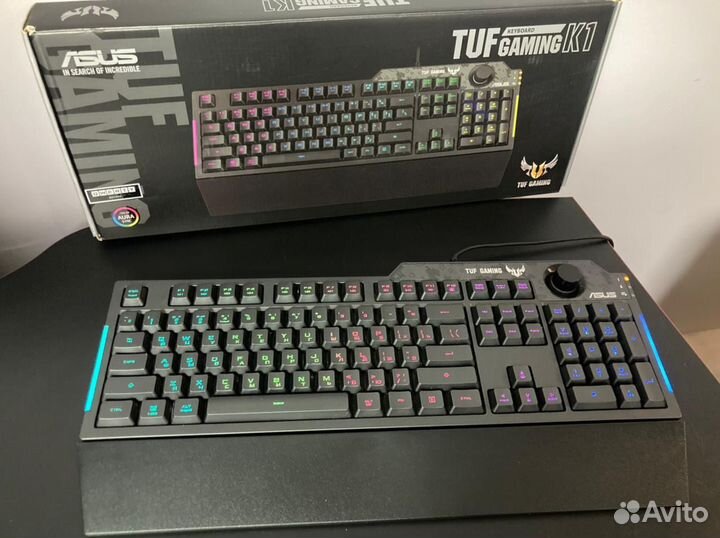 Клавиатура проводная asus TUF Gaming K1