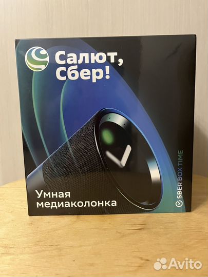 Колонка салют сбер