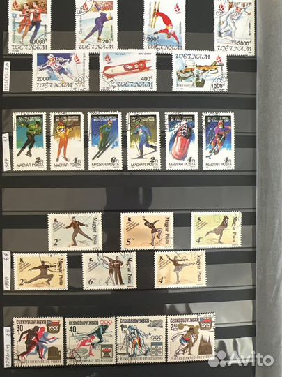 Почтовые марки Зимние Олимпийские игры