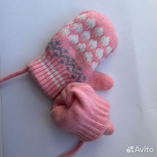 Варежки для малышей 0+