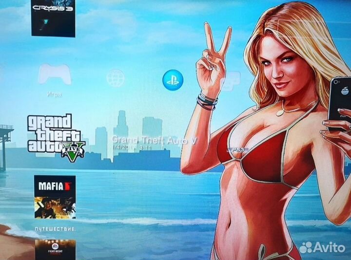Sony Playstаtiоn 3 прошитая + куча игр ps3