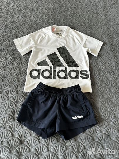 Футболка и шорты adidas 116