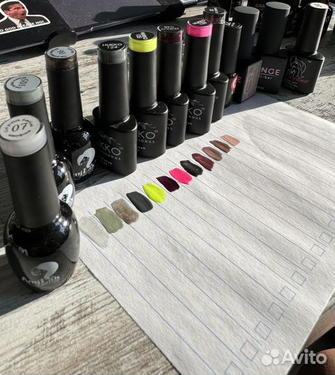 Для маникюра, лампа, аппарат, гель лаки,втирки