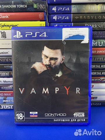 Игра Vampyr PS4