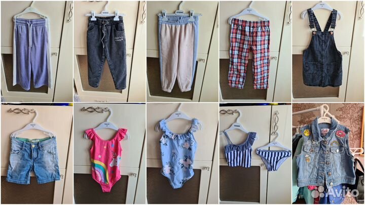 Одежда и обувь на девочку от 104