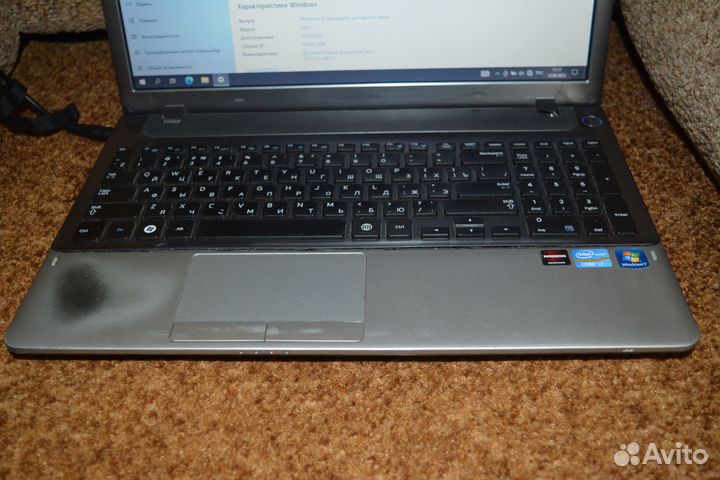 Ноутбук Samsung модель np350vsc-90fru