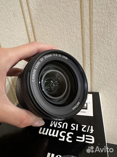 Объектив canon ef 35 mm f 2 is usm