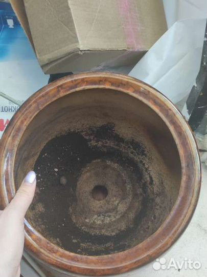 Горшок керамика