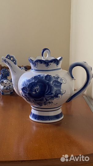 Чайник заварочный Гжель