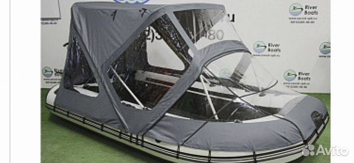 Тент на лодку пвх
