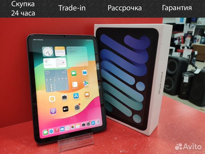 Планшет Apple iPad mini 2021, 64 гб Wi-Fi Отличный