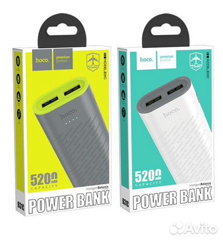 Power Bank hoco B31C power bank 5200 mAh