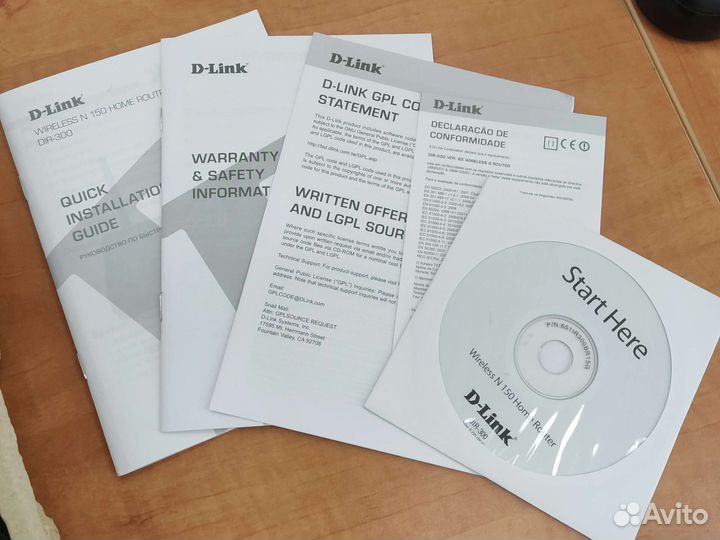 Wifi роутер D-Link DIR-300