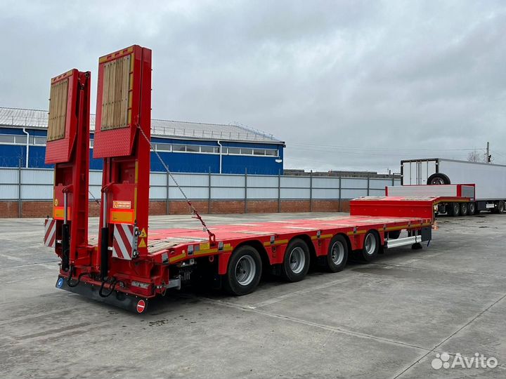 Полуприцеп трал (тяжеловоз) ISO PAKCS LOWBED, 2024