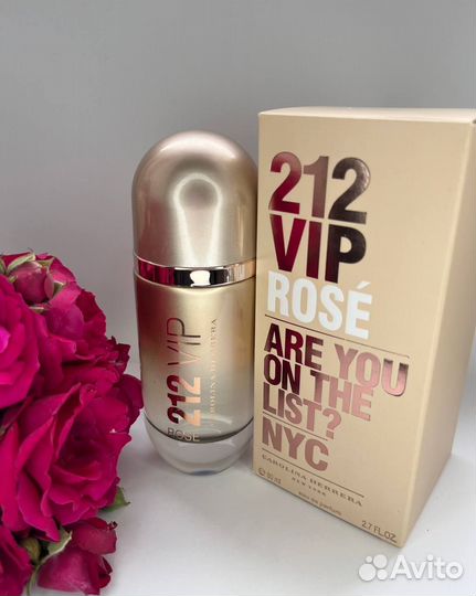 Парфюм Carolina Herrera 212 VIP Rose 80ml (Euro)