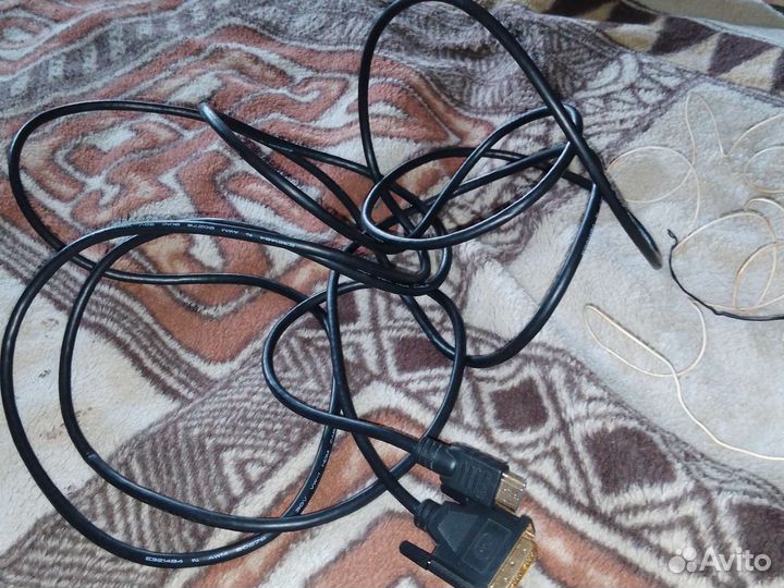Кабель hdmi - Dvi 4 метра
