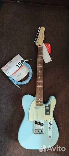 Fender LTD Player Telecaster + гитарный кабель