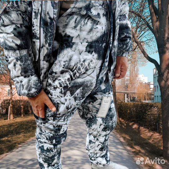 Костюм горка белый лес