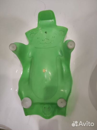 Детская горка для ванны Baby OK + круг для купания