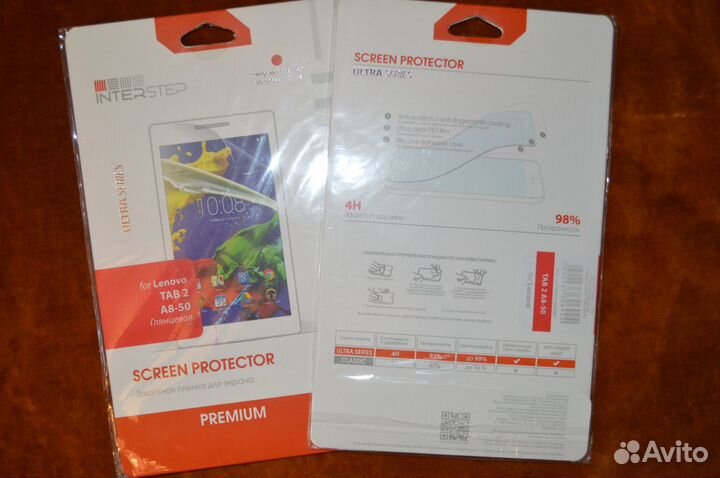 Пленка и чехлы на планшеты Lenovo, Asus