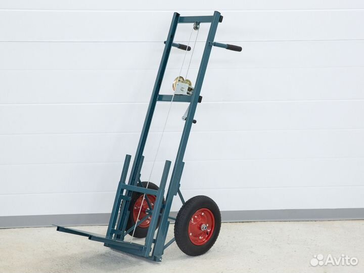 Тележка с лебёдкой и платформой