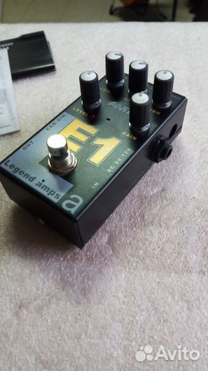 AMT E-1 гитарный предусилитель + блок питания