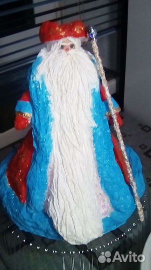 Дед Мороз и Снегурочка под елку(ручная работа)