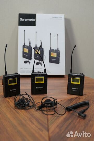 Радиосистема Saramonic UwMic9 TX9+TX9+RX9