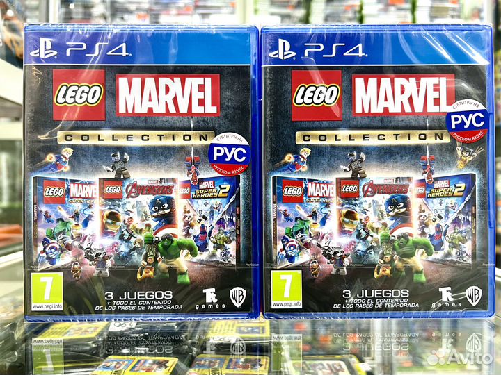 Новый Lego Marvel Collection Ps4/ 5
