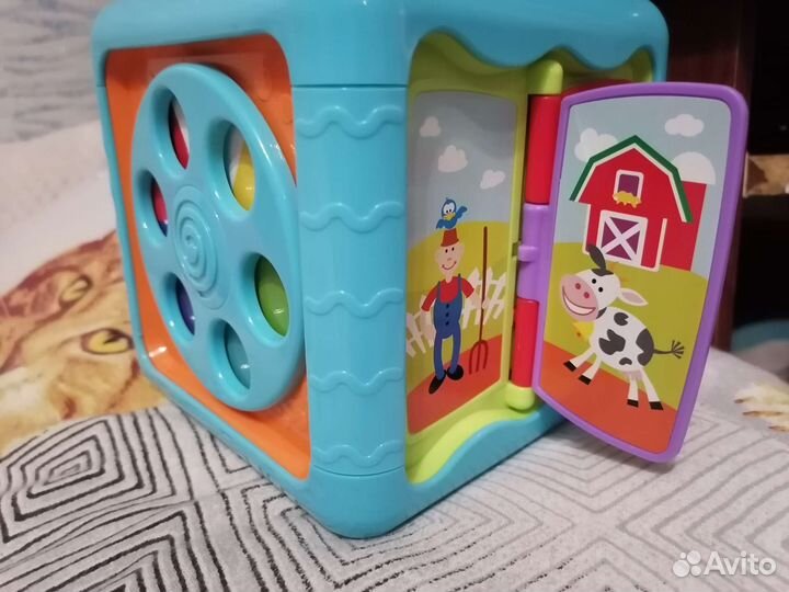 Интерактивный куб baby go музыкальный