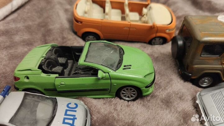 Машинки металлические модельки