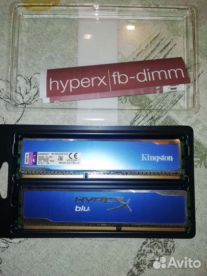 Оперативная память Kingston 4GB DDR3 (2x2GB)